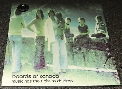 BOARDS OF CANADA-MUSIC HAS THE RIGHT TO CHILDREN-UK 2013 VINYL 2xLP+BRAILLE-NEW • $73.24