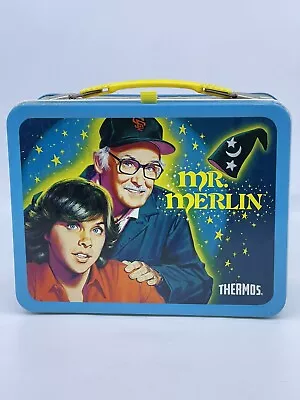 Vintage 1981 MR. MERLIN Metal Lunchbox Thermos Deadstock Columbia Unused • $99.99