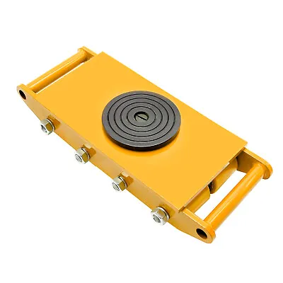 12T Machinery Mover Heavy Duty Dolly Skate Roll Cart Shipping Trolley 360°Swivel • $93.26