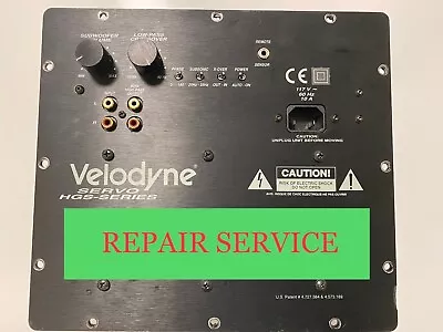 Velodyne  HGS12          High Gain Servo      Amp Module *** REPAIR SERVICE *** • $296