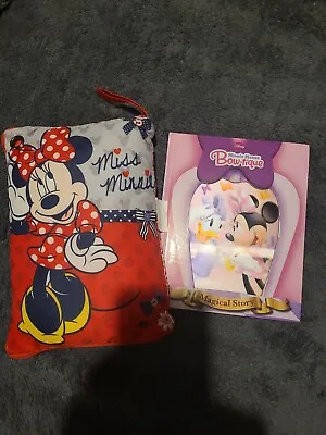 Minnie Mouse Book And Secret Pillow Bundle • £5