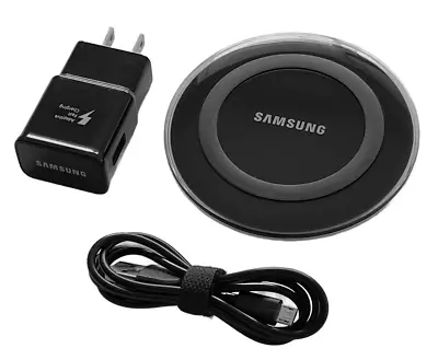 Samsung Qi Certified Black Wireless Charging Pad (3 Piece Set) • $19.99