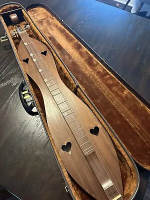 Mid-80’s McSpadden Hand-Carved Mountain Dulcimer- Excellent Condition With Case • $375