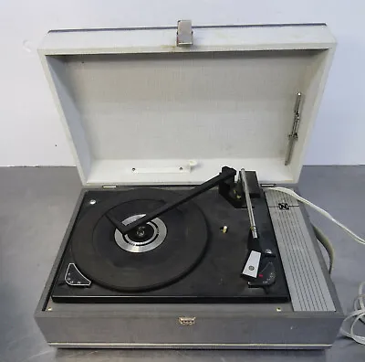 Portable Case Turntable BSR Vintage 50s 60s Partially Faulty • £52.03