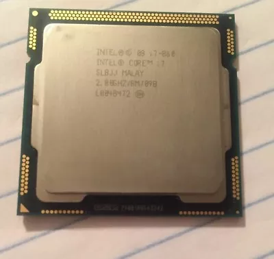 Intel Core I7 860 SLBJJ 2.8 GHz Quad-Core Socket 1156 CPU BV80605001908AK • $43