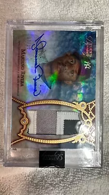 Mariano Rivera 2022 Topps Dynasty Dynastic Data Relic Autograph #'d 07/10 • $202.50