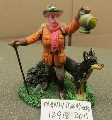 Rare Retired LEMAX  MANLY MOUNTAINEER   #12918 Village Figurine Accessory 2011 • $24
