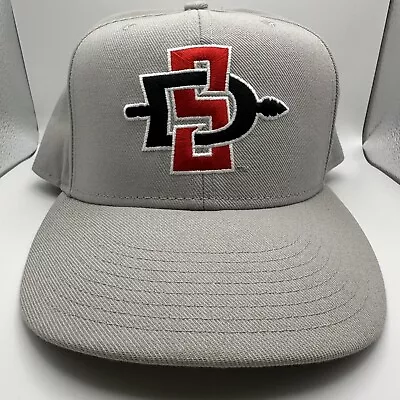 SDSU San Diego State University Aztecs Nike True Dri-Fit Adjustable Hat - Gray • $24.95