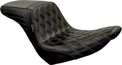 Le Pera Kickflip Chestnut Diamond Stitch Seat Fits 2018-2023 Softail Low Rider • $496