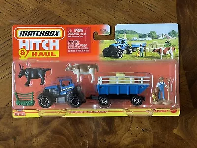 Matchbox Hitch And Haul Farmer 2024 Wave 1 MBX Farm Trailer Set • $8.49