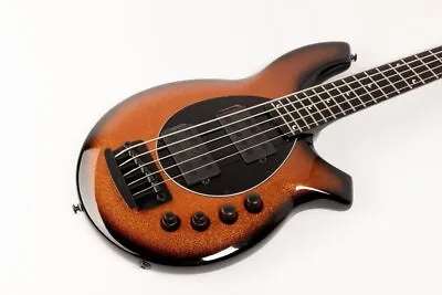 Music Man Bongo 5 HH 5-string Bass Harvest Orange • $2999