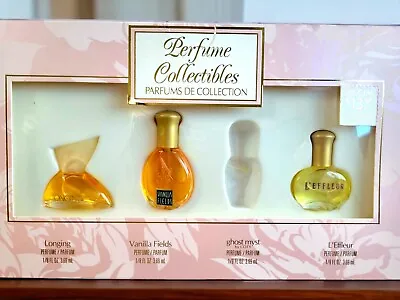 Vintage Coty Perfume Sampler Of Miniatures Longing Vanilla Fields L'Effleur • $42.38