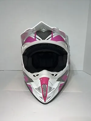 Vega VRX Venom Off-Road Helmet Pink Venom Size Medium New With Box And Bag • $64.99