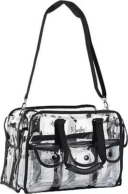 Professional Makeup Artist Kit Bag - Clear Makeup Artist Travel Case W... • $64.99