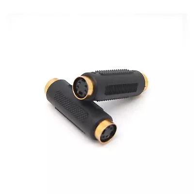 Golden Plated S-Video FeMale To Female Extension Cable Adapter SVIDEO 4pin • $2.19