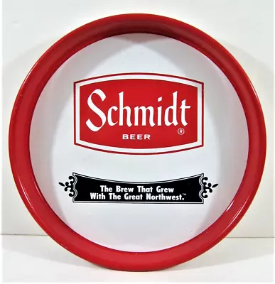 Vintage Schmidt Beer Tray Logo Image Old Distributor Stock La Crosse Wisconsin • $62.99