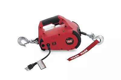 WARN 885000 PullzAll Corded 120V AC Portable Electric Winch With Steel Cable:... • $240.99