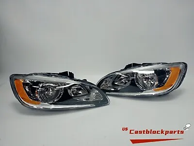 14 15 16 17 18 Volvo S60 V60 HALOGEN Headlight Left+Right Side 31420287/288 OEM • $482.68