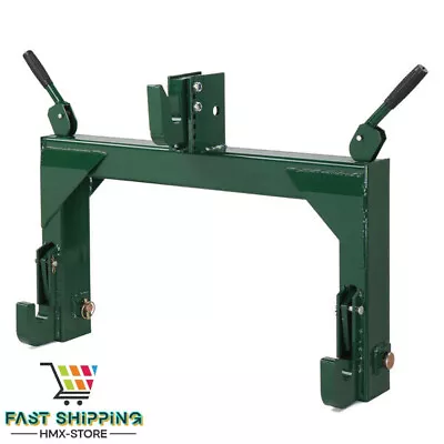 High Quality 3 Point Quick Hitch Adapter Attach For Category 1&2 Tractor 3000lbs • $164.46