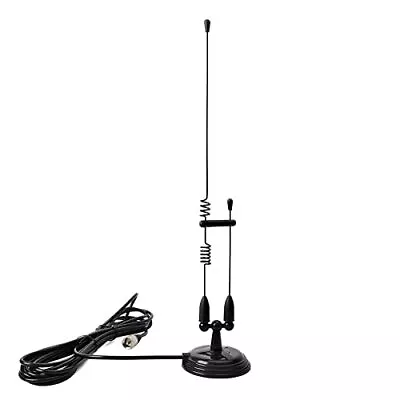  Dual Band Magnetic Mount Mobile Antenna 2m/70cm VHF UHF Heavy Duty Mag Base  • $48.07