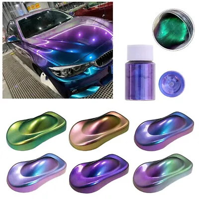 1x 10g Chameleon Color Changing Pearl Powder For Bicycle Auto Car Paint Pigment • $6.33