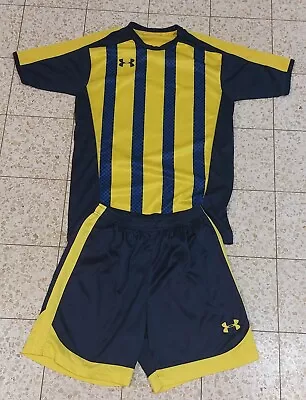 Under Armour Men’s Large Soccer Shorts &Shirt Maccabi Tel Aviv 2012-2013 • $52