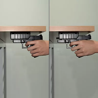 Pistol Holder Concealed Magnetic For Car Magnet Gun Mount Under Desk Holster • $12.99