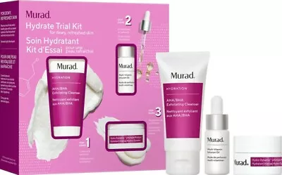 Murad Hydrate Trial Kit For Dewy Refreshed Skin 3 Steps (Travel Size) *New* • $30