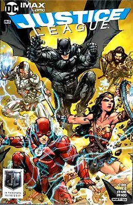 Justice League 1 Special Edition Imax Amc Movie Giveaway Promo Variant Nm • $4