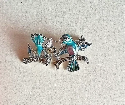 £1.99 • Buy Vintage Birds On A Branch Brooch ~ Ex. Condition!!!