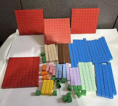 Math U See Manipulatives Blocks Homeschool 69 Piece Set Ages 4+ • $39.95