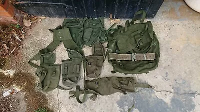 British Army Vintage Cold War 58 Pattern Webbing Complete Set  • £50