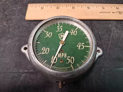 Vintage Wooden Boat Muskegon Speedometer  Outboard Motor Feathercraft. Penn Yan • $295