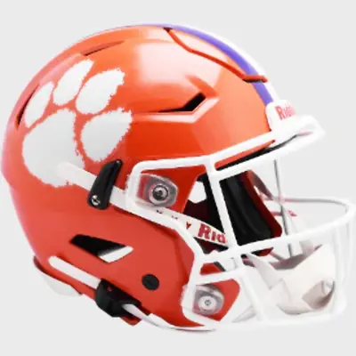 Clemson Tigers Full Size Authentic Speedflex Football Helmet - NCAA. • $559.99