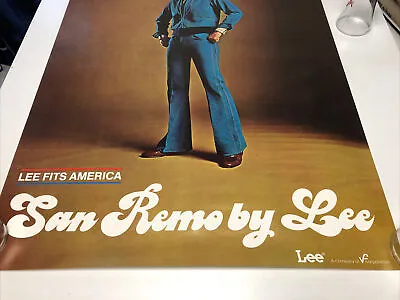 4 Lee Jeans Posters San Remo  Man 1978  Lee For America Teens ++ Vtg • $12.99