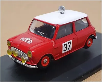 Eligor 1/43 Scale 1111 - 1965 Mini Cooper #37 Monte Carlo Rally - Red/White • $49.43