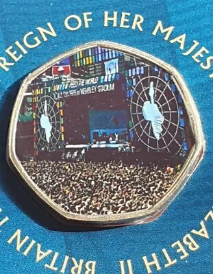 The Land Of Hope And Glory Commemorative Coin Live Aid Concert • £8.75