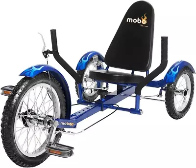 Mobo Triton Pedal Go Kart Trike. Kids 3-Wheel Bike. Youth Cruiser Tricycle • $659.32