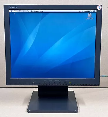 Sharp LCD Monitor LL-T17A4-B - 1280 X 1024 - TESTED • $29.95