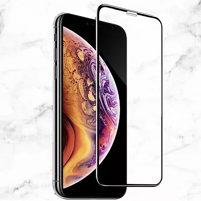 $7.49 • Buy IPhone 11/Pro/XS/XR/Max Screen Protector Full Cover Edge To Edge Tempered Glass