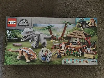 Lego Jurassic World 75941 INDOMINUS REX VS. ANKYLOSAURUS New Sealed FREE POST • $289