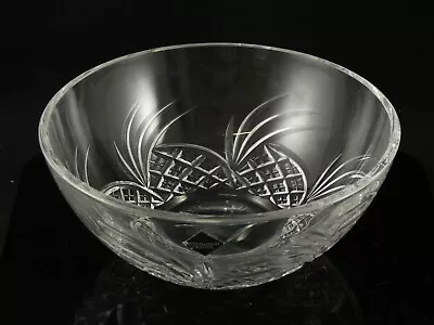 Edinburgh Crystal Cut Glass Fruit / Salad / Trifle Bowl • £12