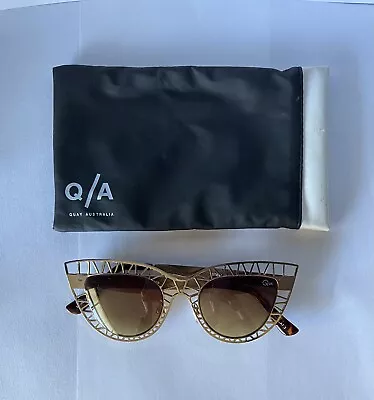 $20 • Buy Quay Australia Steel Cat Sunglasses