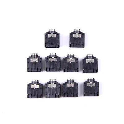 $2.08 • Buy 10X 3 Pin PCB Mount Female 3.5mm Stereo Jack Socket Connector D D-