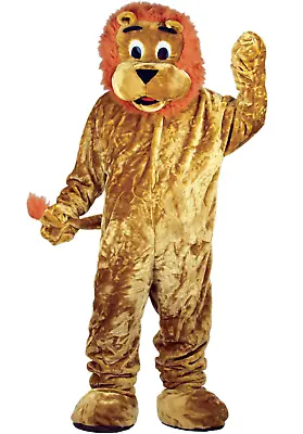 Lion Mascot Costume Giant Deluxe Jungle Safari Animal Adults Fancy Dress • $217.70