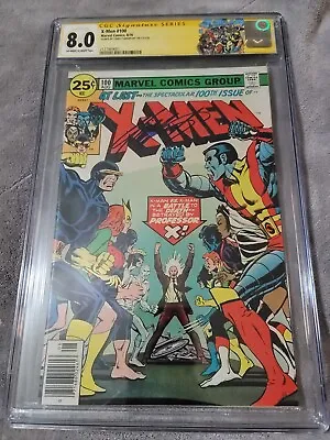 X-Men #100 CGC SS 8.0 Signed By Chris Claremont New X-Men Vs Old X-Men  • $499.99