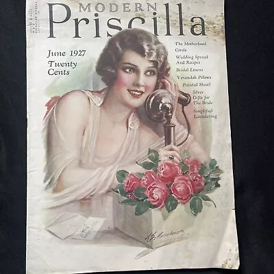 Modern Priscilla Magazine June 1927 • $9.99