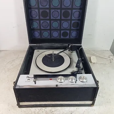 £79.99 • Buy Dansette Bermuda Record Vinyl Player Turntable Black FOR SPARES OR REPAIR 