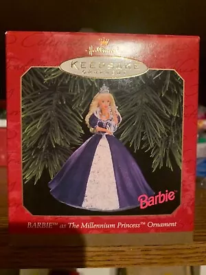 Hallmark Barbie As The Millenium Princess Keepsake Ornament • $10