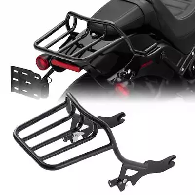2-up Luggage Rack Fit For Harley Softail Heritage Classic Street Bob 2018-2023 • $99.99